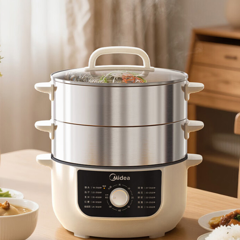 特惠 美的 MZ-ZGE2866 电蒸锅 14.5L(台) 白色高清大图