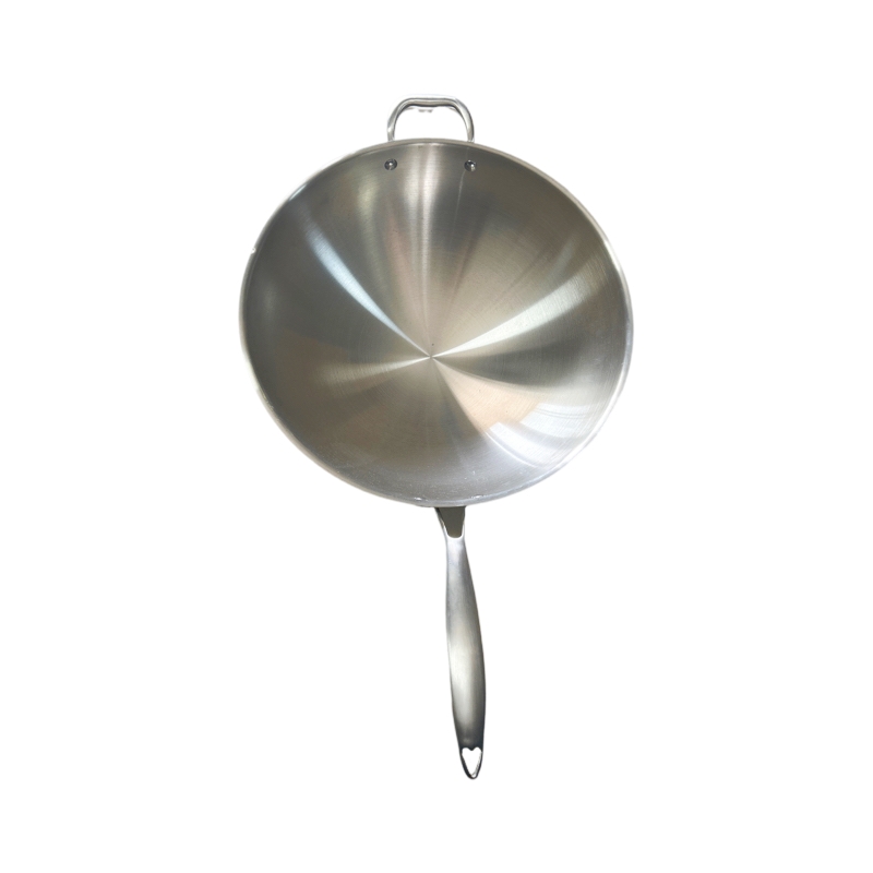 莘煊 304 电磁炉炒锅 40cm个高清大图