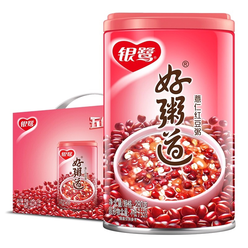 银鹭好粥道薏仁红豆粥280g