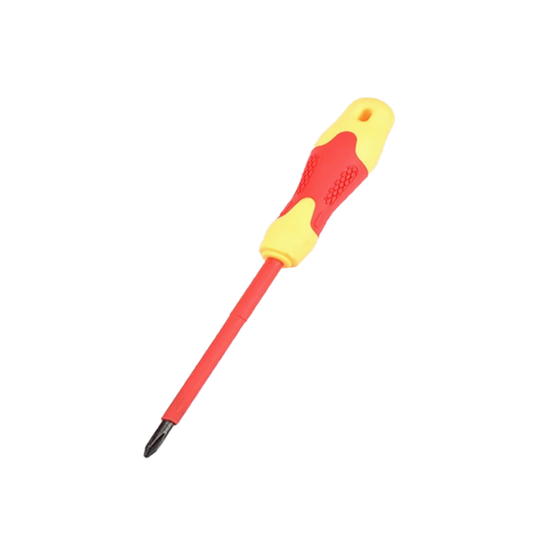 立伟铁牛500v耐高压螺丝刀6*100十字型/把高清大图