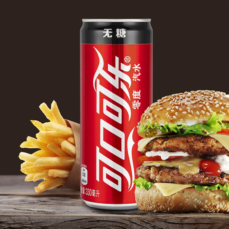 零度可口可乐 碳酸饮料 汽水 330ml (可口可乐出品)