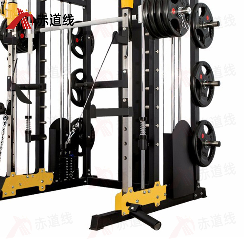 赤道线 史密斯机健身器材龙门架综合训练器深蹲卧推架 CDX-A710S-ADS934高清大图