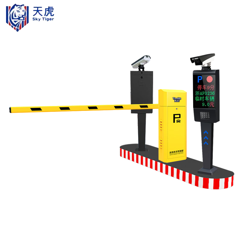 天虎 车牌识别道闸 同进同出(直杆款) 台高清大图