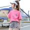 女童夏装套装2021新款洋气童装儿童夏季牛仔短裤t恤时髦两件套潮 黑色米老鼠 套装 110