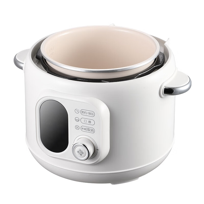 蓝宝(BLAUPUNKT)家用多功能智能预约电压力锅 米白色 3L BP-YL176A高清大图