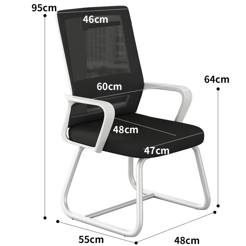 豫龙都办公椅Y6把高清大图