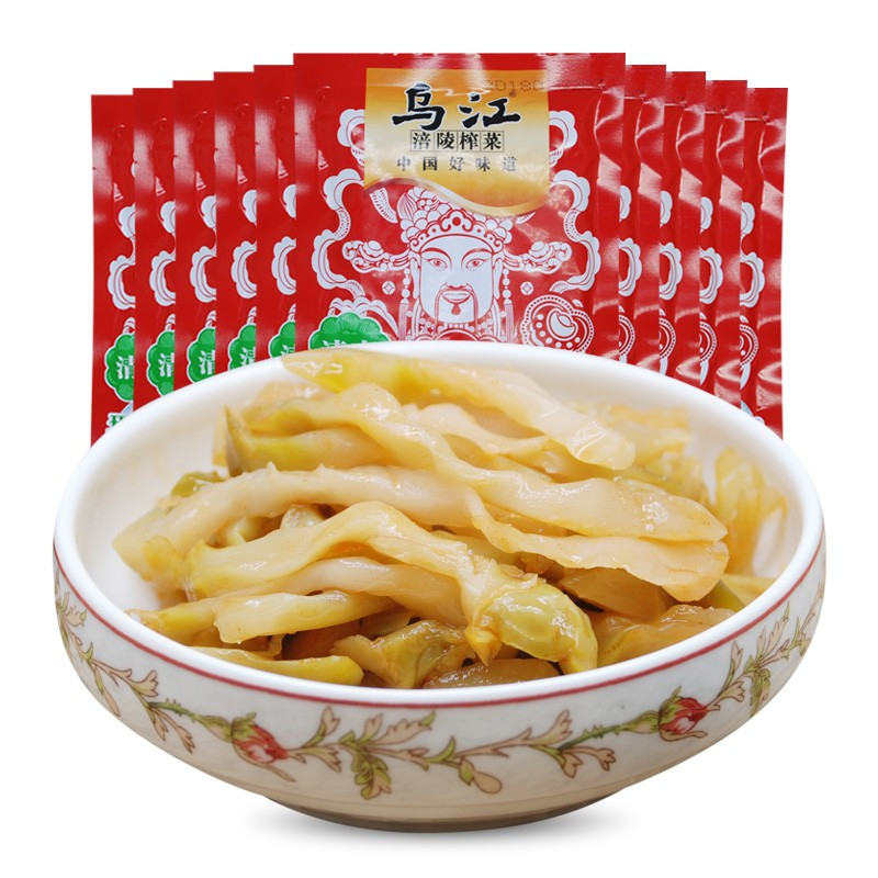 企采严选乌江牌榨菜丝 70g*100包 整箱装