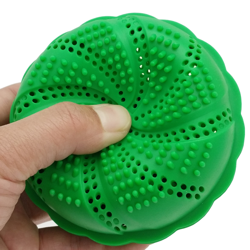 新款家务魔力去污防缠绕纳米硅胶竹炭球洗衣机球洗衣球