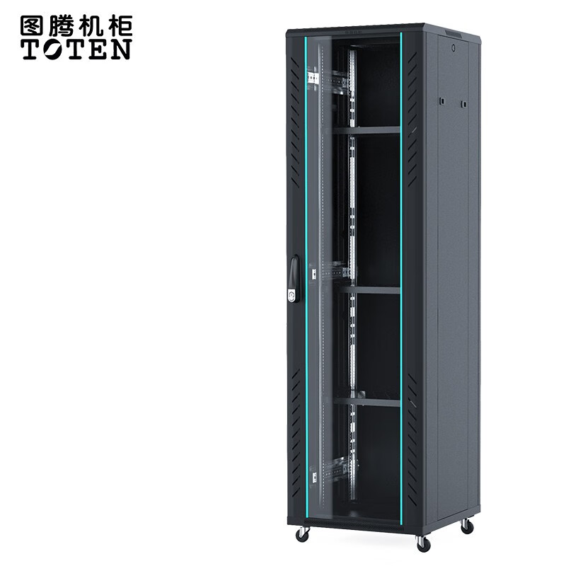 图腾 42U机柜 G2.6642 600×600×2055mm 网络机柜 玻璃门.