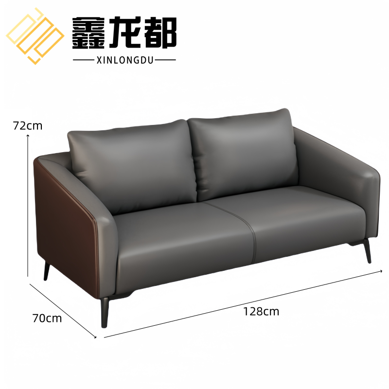 鑫龙都皮艺沙发高清大图