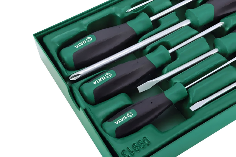 世达(SATA)工具托组套-13件螺丝批 09913 3095069单位:套高清大图
