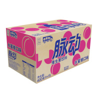 脉动（Mizone）维生素水 水蜜桃口味 400ML*15瓶 整箱装