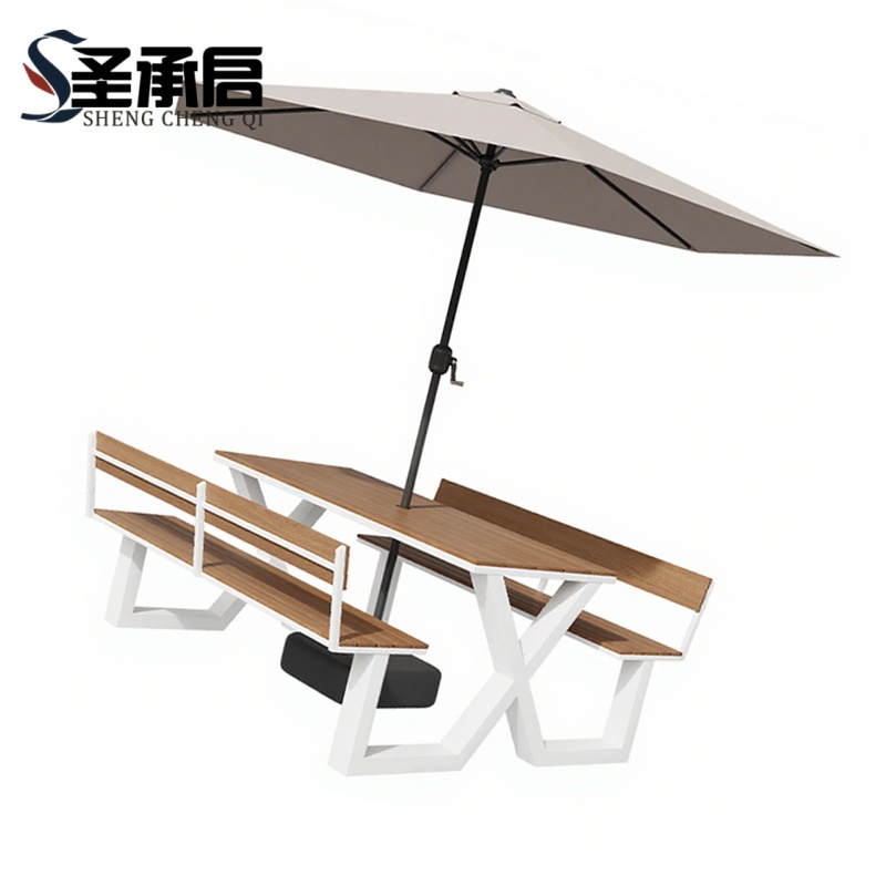 圣承启 户外休闲桌椅 160cm 套高清大图