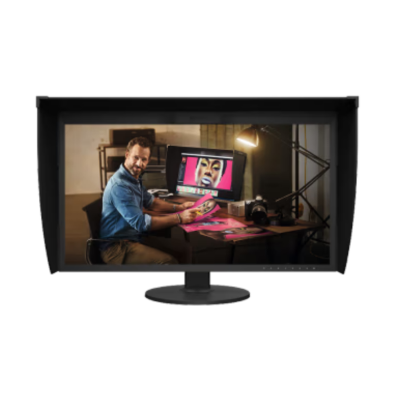 艺卓EIZO CG319X HDR DCI 4K分辨率 双DP端口 硬件校准 图像显示屏显示器31.1英寸 黑色