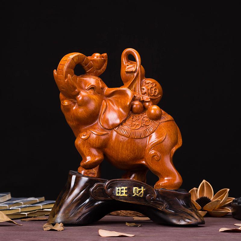美帮汇大象摆件 工艺品家居用品室内装饰品 客厅电视柜酒柜房间创意高清大图