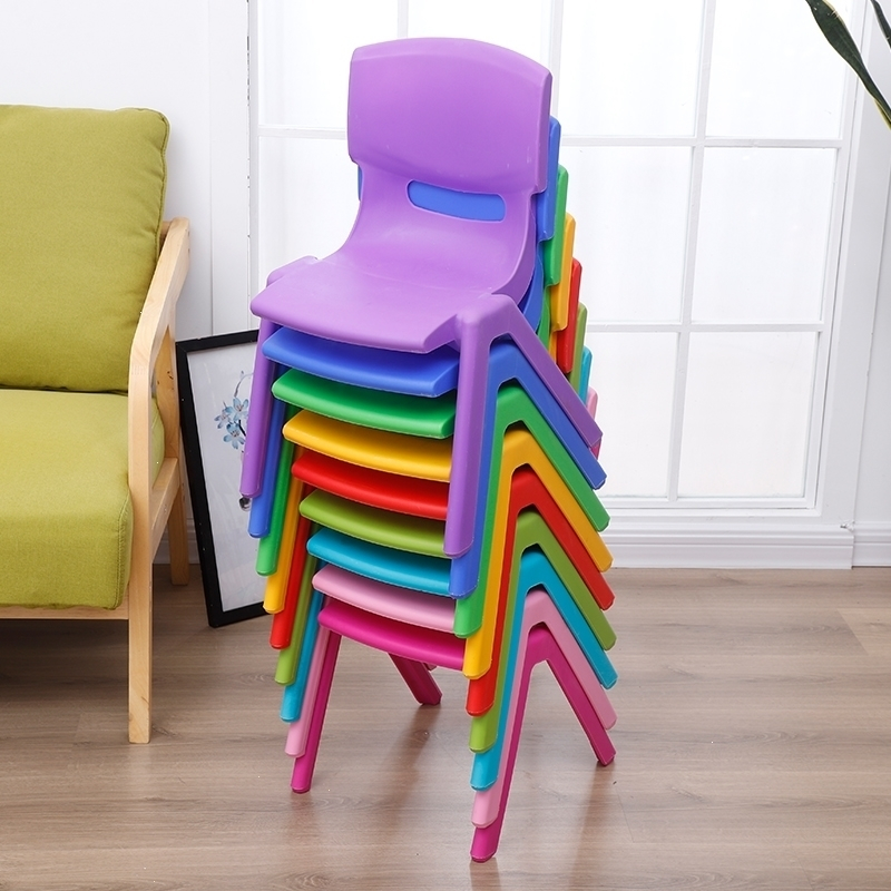 加厚板凳阿斯卡利儿童椅子幼儿园靠背椅宝宝餐椅塑料小椅子家用小凳子