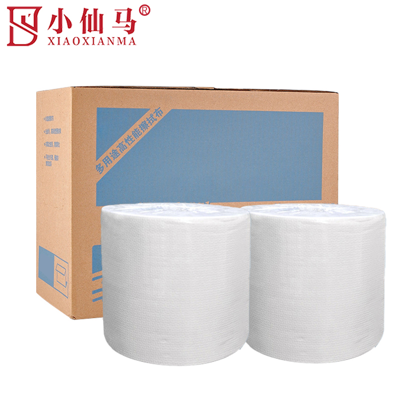 小仙马 工业擦拭布 白色平纹10×30 卷高清大图
