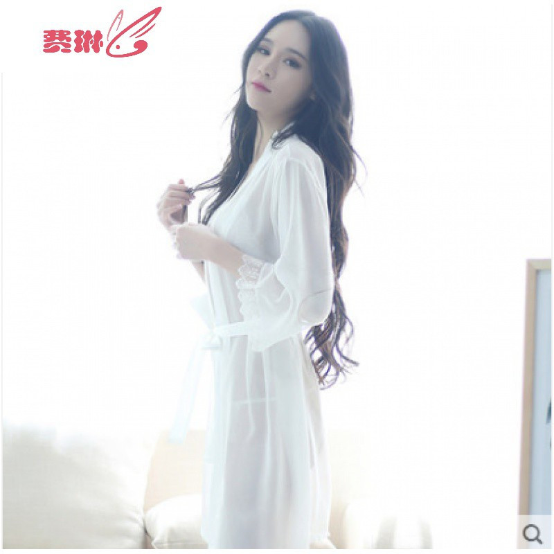 情趣睡衣服装性感丝袜透明套装超骚免脱诱惑内衣挑逗骚露乳女 费琳