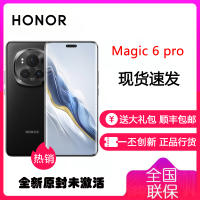荣耀Magic6 Pro 16GB+512GB 绒黑色 1.8亿像素潜望长焦 第三代骁龙8旗舰芯 5600mAh超大容量电池 鸿雁卫星通信 5G手机