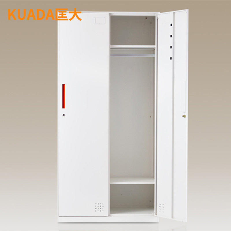 匡大 办公柜0.9米钢制铁皮储物柜2门更衣柜KD-G1009