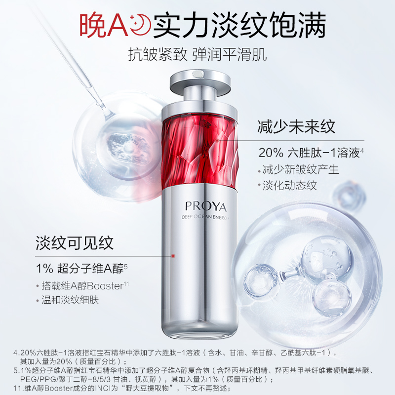 (PROYA)珀莱雅套装组合 早C晚A组合 双抗精华30ml+红宝石精华30ml 保湿补水 新老款随机发高清大图