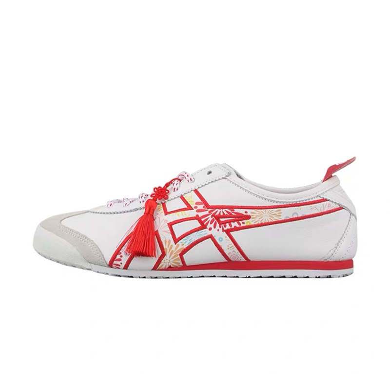 新年款Onitsuka Tiger/鬼塚虎 男女休闲鞋MEXICO66 1183A866-100