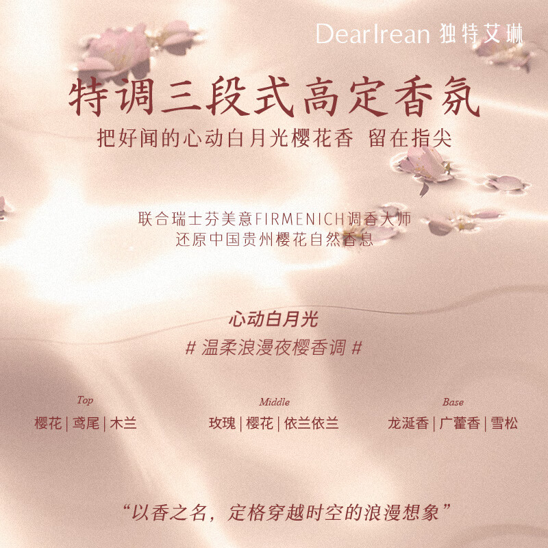 独特艾琳夜樱繁星香氛手护礼盒dtal038高清大图