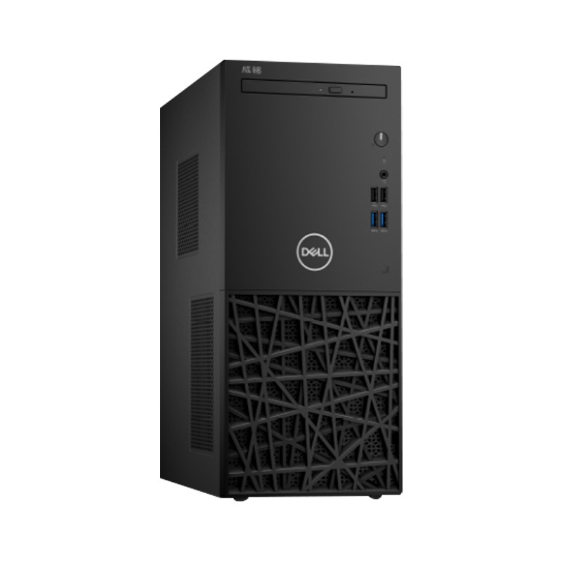 戴尔(DELL)成铭3980商用台式电脑 23.8英寸显示器(I3-8100 4G 1T+128G固态 刻录 W10H)商用办公 家用娱乐 性价比机 企业采购 学生用机高清大图