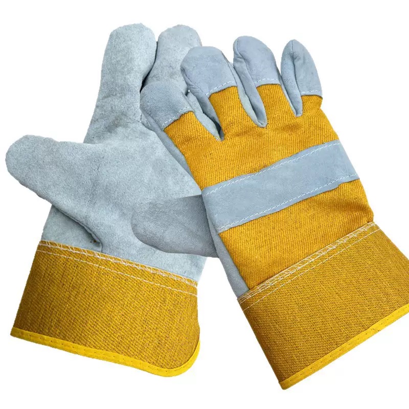 岱润 半皮手套 翻毛皮 副高清大图