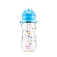 boboIBB1891-B绚彩便携吸管小金壶蓝色400mL