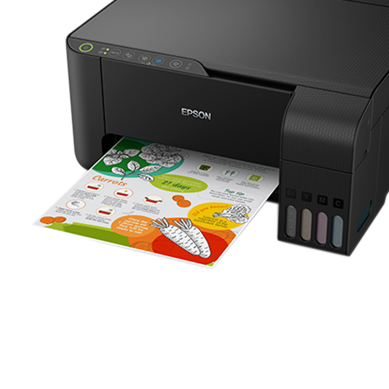 爱普生(EPSON) L3158 无线WIFI 彩色 原装墨仓式 多功能一体机(打印、复印、扫描)家庭作业打印好帮手