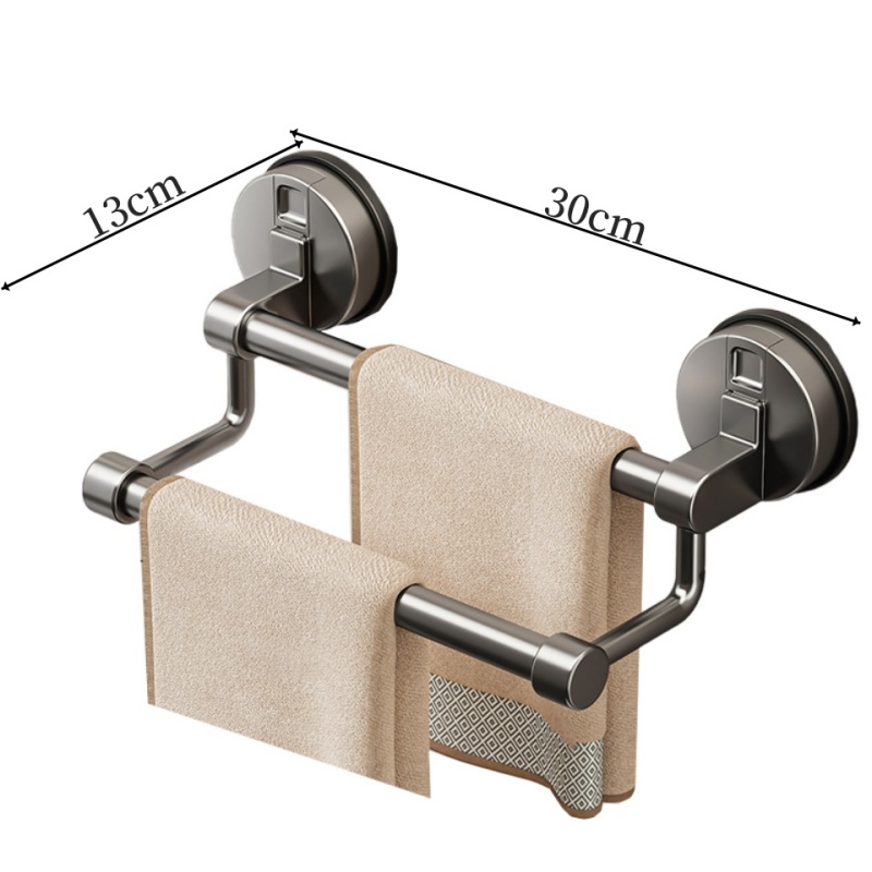 豫龙都 毛巾架双杆/个