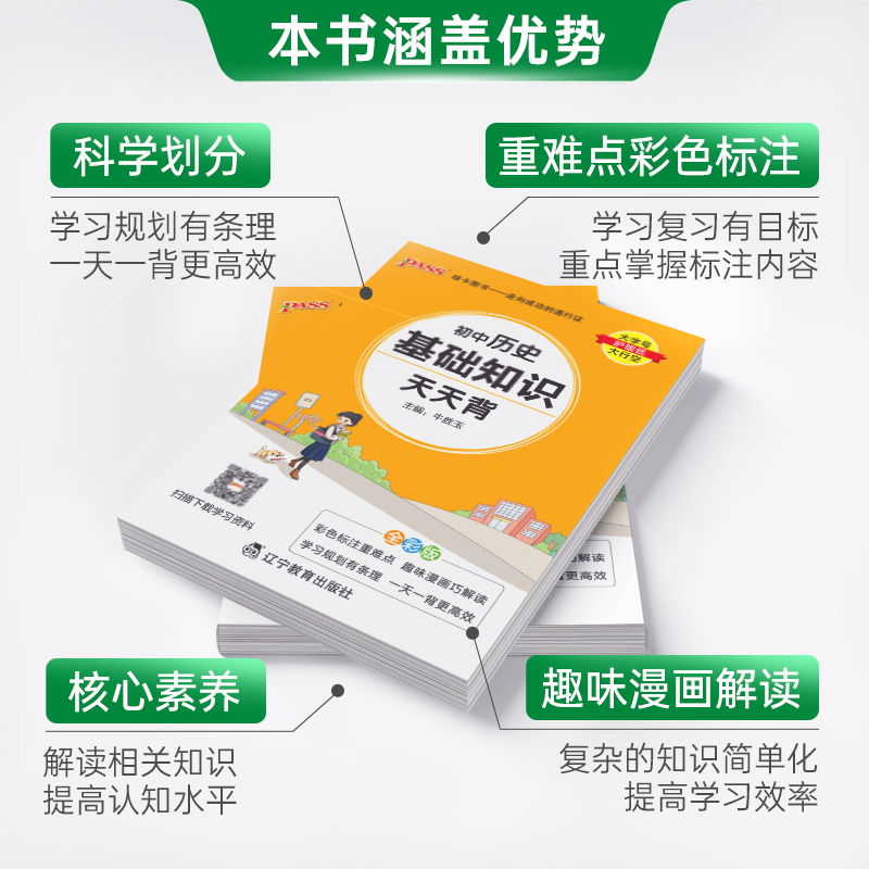 英语语法 初中通用 [正版]2025初中天天背全套语文数学英语物理化学生物政治历史地理基础知识公式定律通用版口袋书掌中宝高清大图