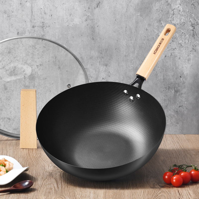 康巴赫-臻选老铁锅32cm LPB-C32Z高清大图
