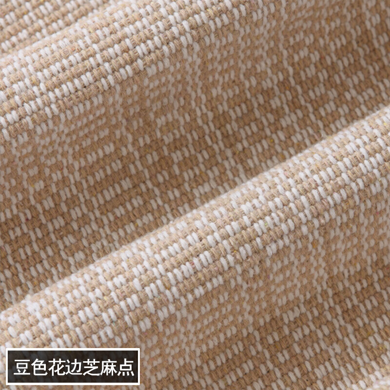 沙垫套四季通用布艺棉麻透气坐垫子客厅组合123套装靠背巾