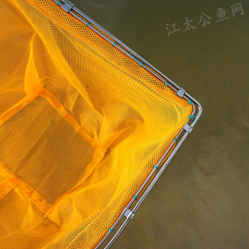 新款不锈钢抄网全套捞鱼抄鱼捕鱼网鱼捞网钓鱼密眼实心操网网兜 手柄长30cm 网眼特密 木把