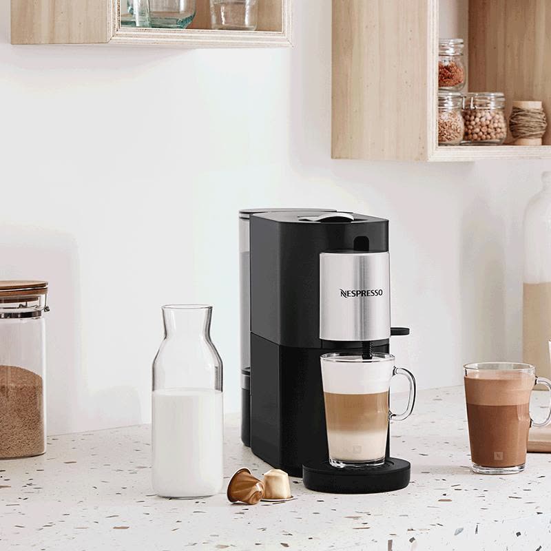 Nespresso 胶囊咖啡机Atelier 法国进口家用办公室自动带奶泡系统胶囊