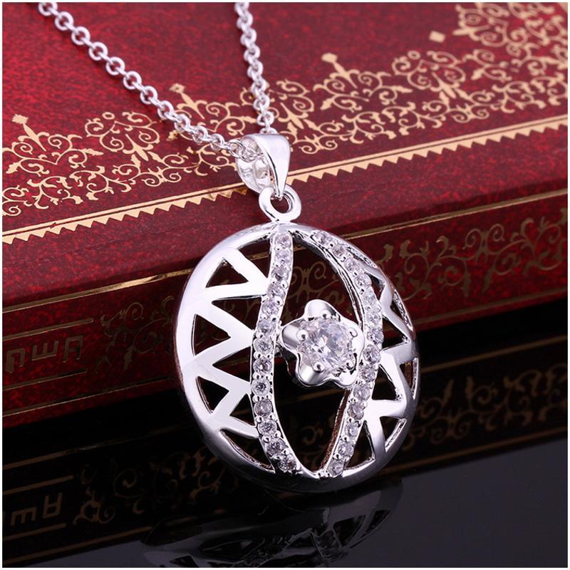 N547 Women Silver Necklace 镀925纯银女项链日韩版锁骨链潮人送女朋友七夕情人节礼物