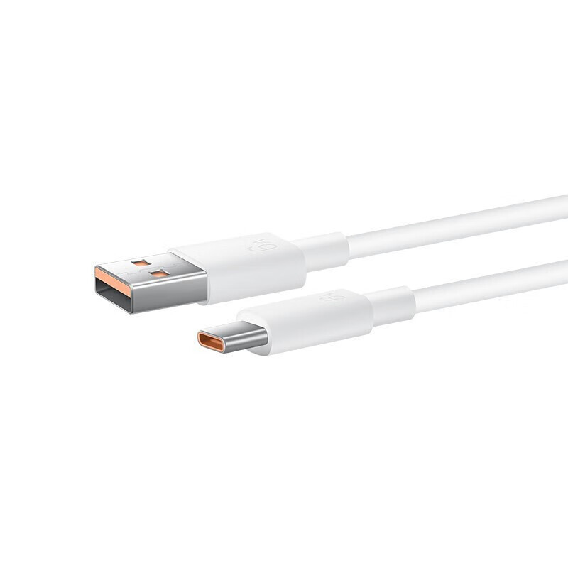 三连环综合集成华为6a数据线usb type-a转usb type-c 1米 白色报价_参