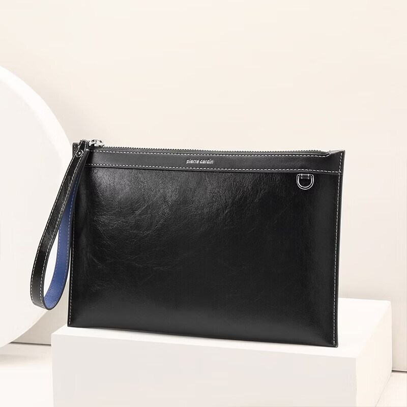 皮尔卡丹(pierre cardin)新款休闲百搭男式手抓包JR0P415011-15A