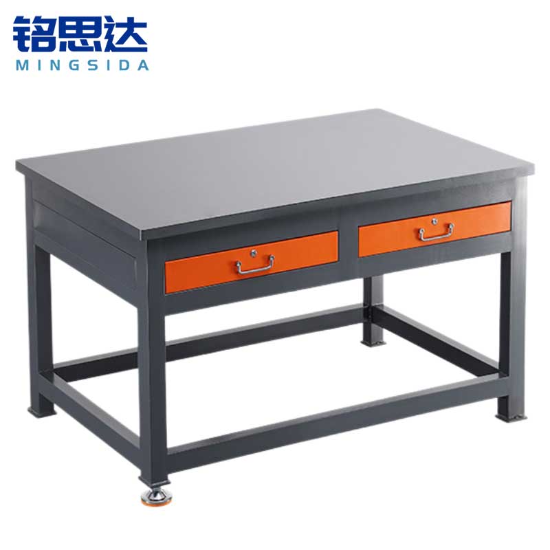 铭思达重型工作台操作台100*75*80cm张高清大图