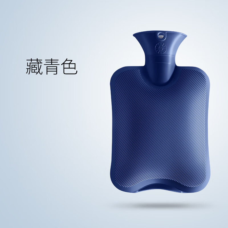 京京日上JingJingRS 热水袋热敷暖肚子暖水袋随身暖手宝冲水暖手袋可爱马卡粉 2000ml高清大图
