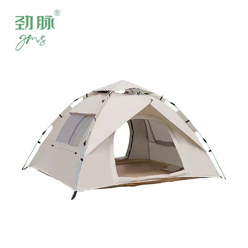劲脉 野营帐篷 军绿-200*200*135CM 顶高清大图