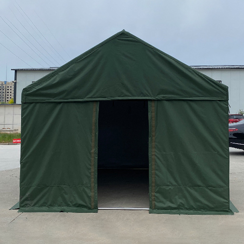 探在途 TZT40614135 户外施工帐篷防雨应急救援加棉帆布帐篷 10*5米高清大图