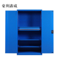 豪利鑫威工具柜加厚铁皮储物柜工厂车间用带抽屉汽修多功能收纳柜通门内一抽柜蓝色