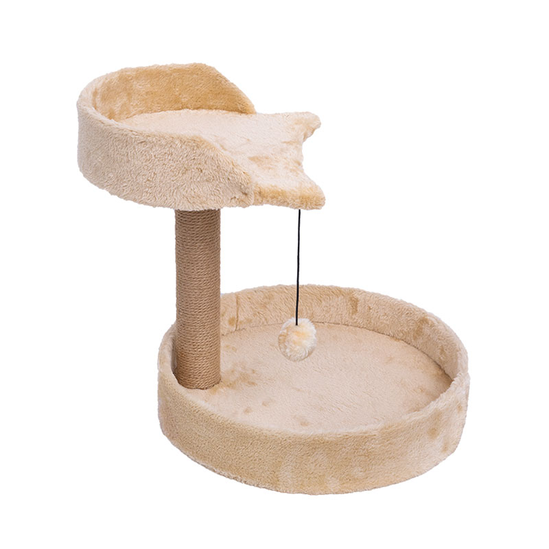 猫抓板猫窝猫抓柱猫玩具猫咪用品剑麻耐磨磨爪器逗猫立式柱高清大图