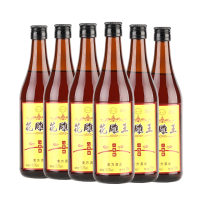 六瓶 苏州黄酒花雕王梦沙仙八年陈黄酒 江南老酒