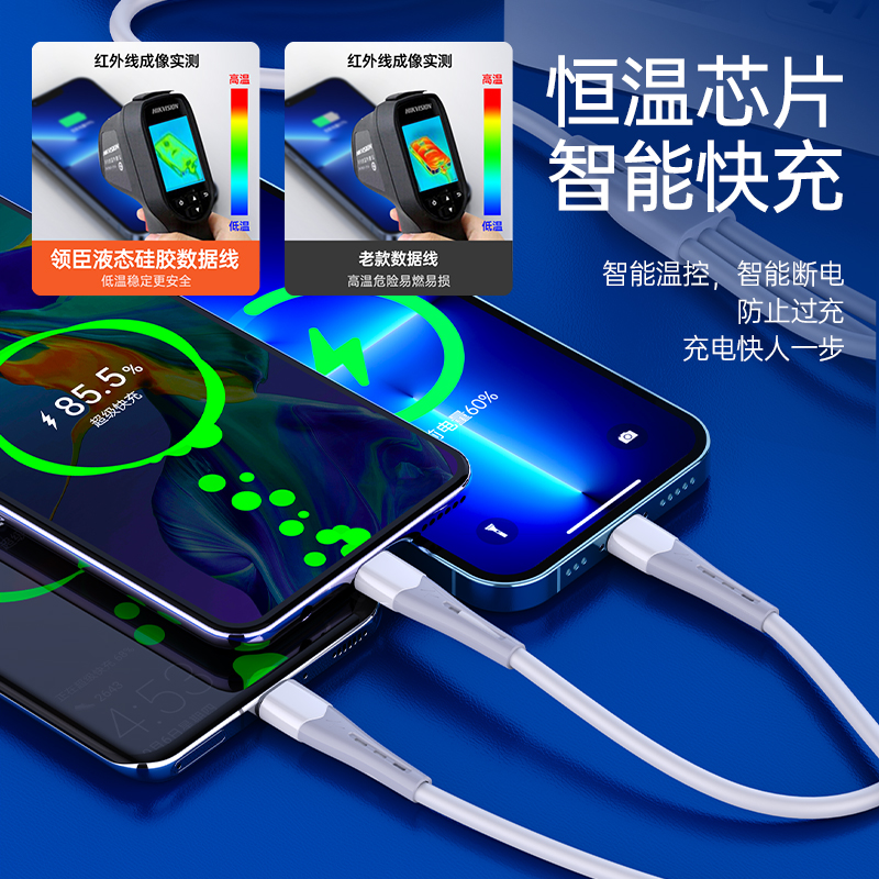 领臣(licheers)3A三合一快充线LC-568高清大图