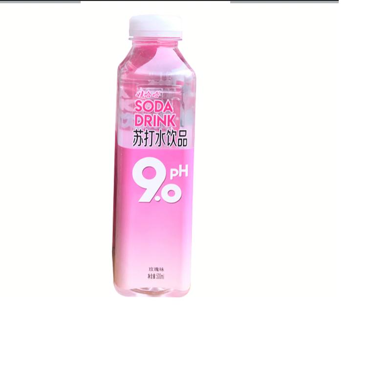 娃哈哈PH9.0苏打水玫瑰味500ml