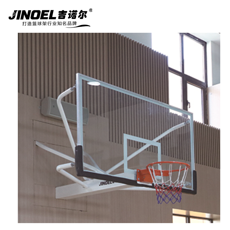 吉诺尔JNE-1028悬臂式篮球架高清大图